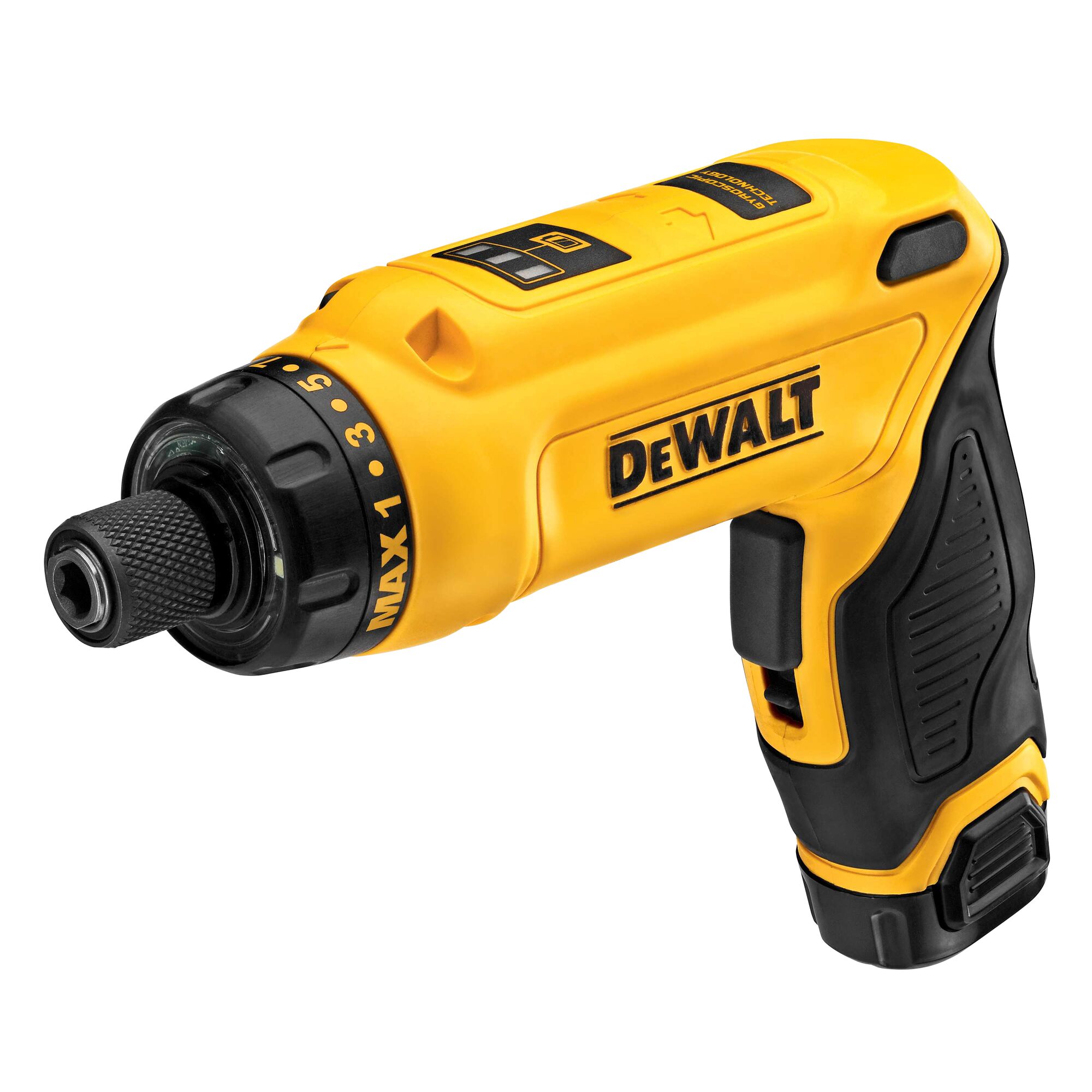 Profile of gyroscopic screwdriver 2 battery.