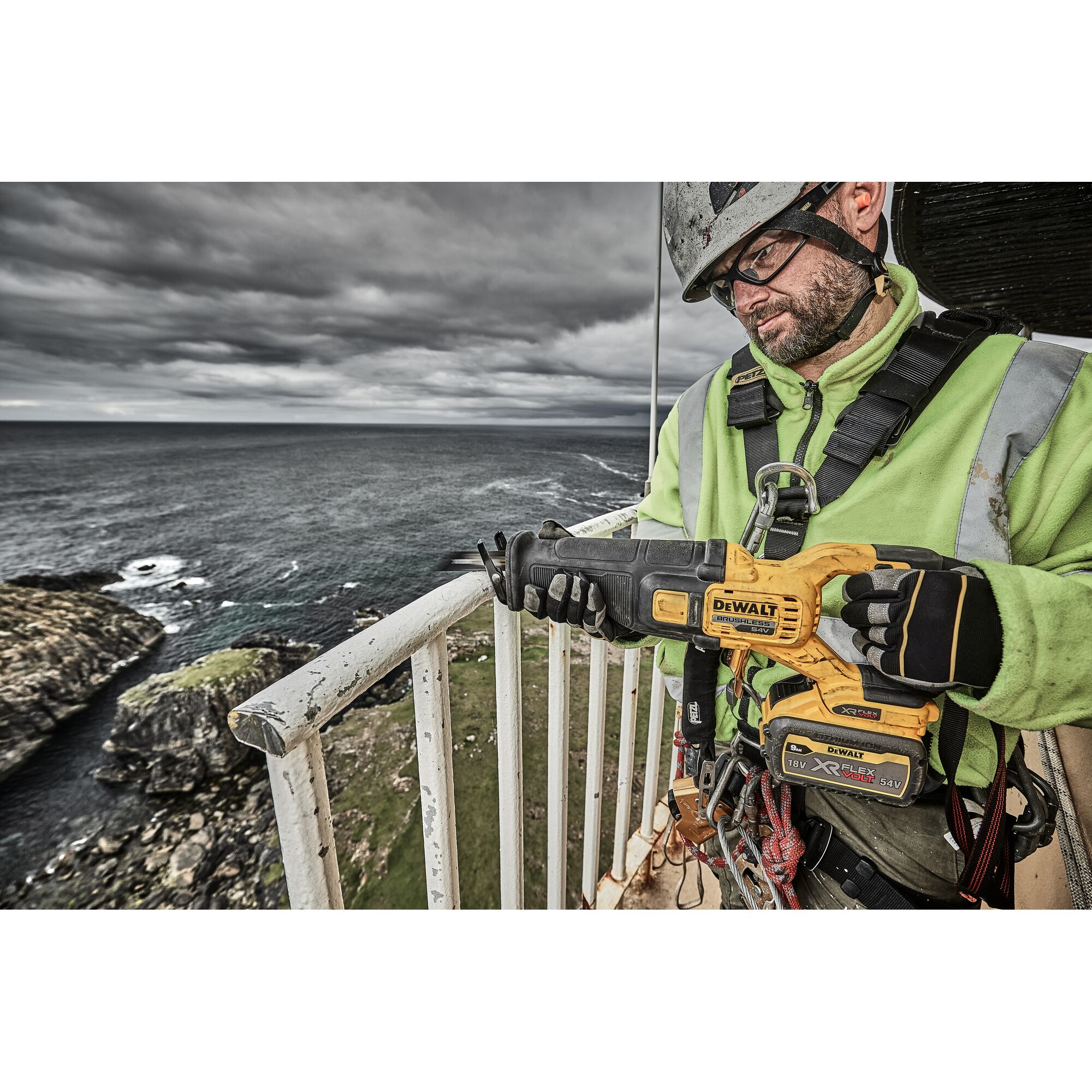 60V Max FLEXVOLT無碳刷軍刀鋸