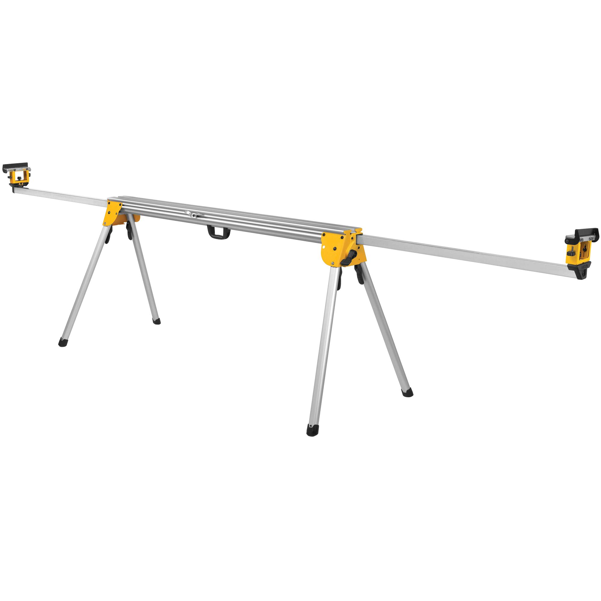 2 Convertible work supports of Heavy duty miter saw stand.